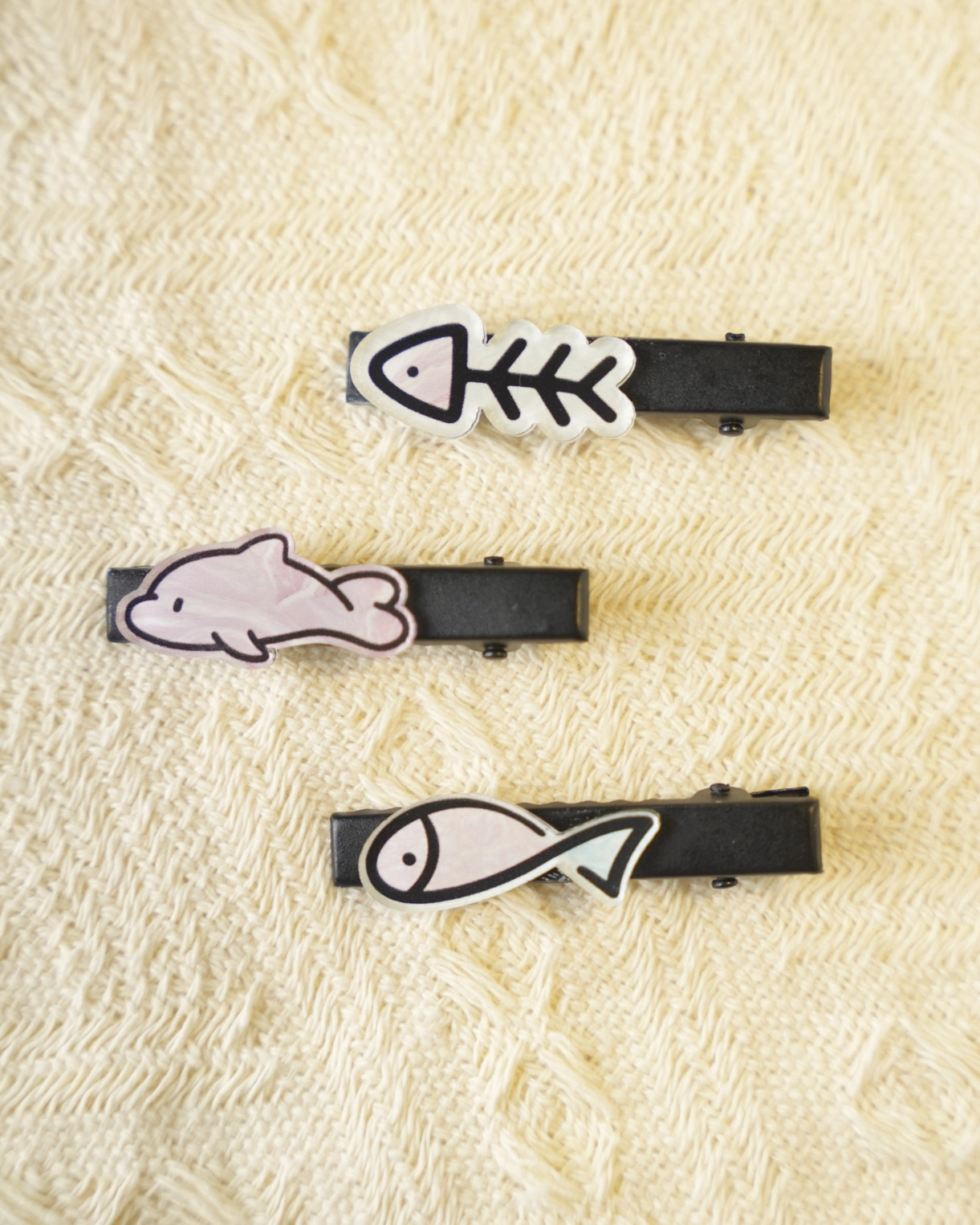 Custom Shape Acrylic Hair Clip