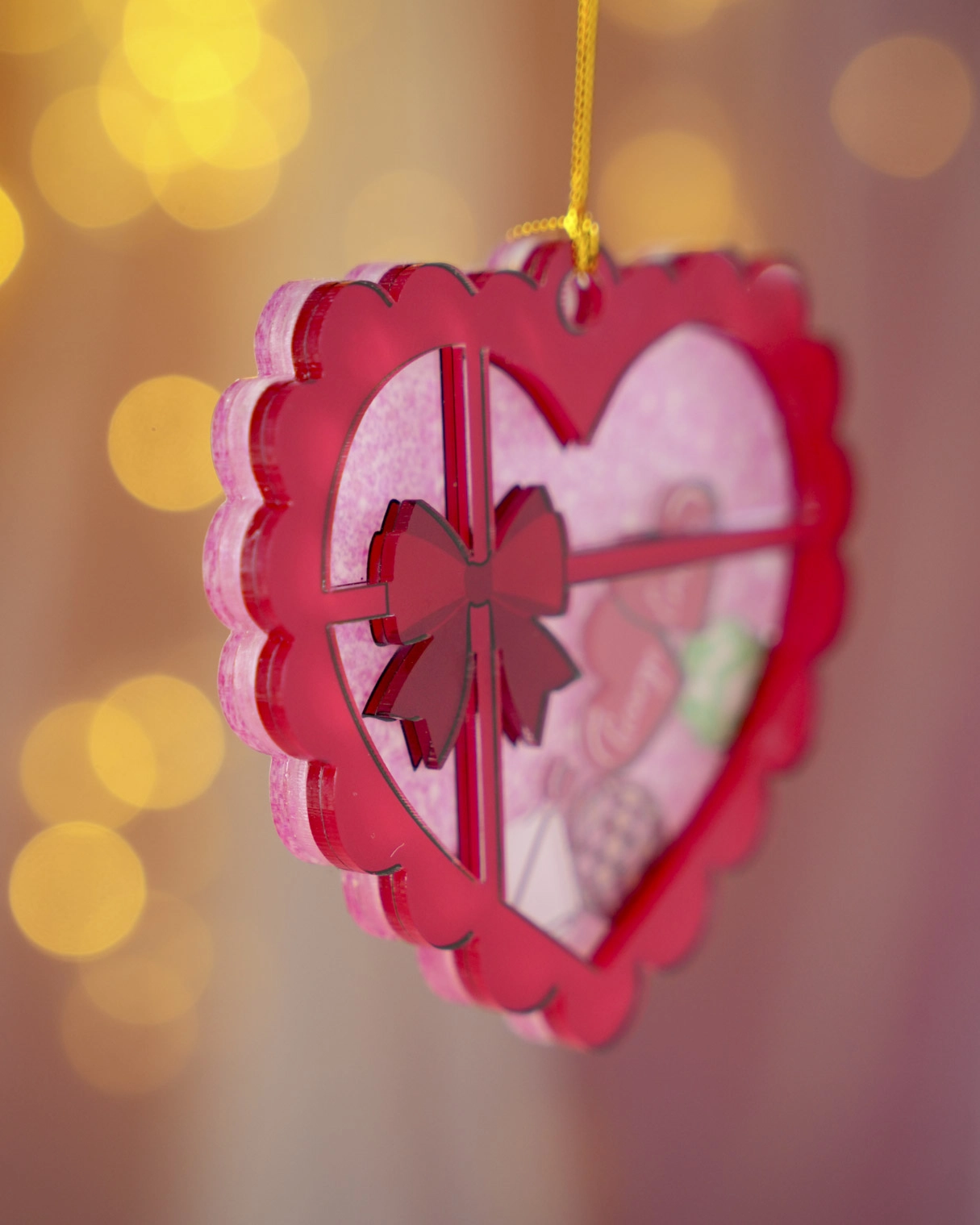 4-Layer Shaker Ornament