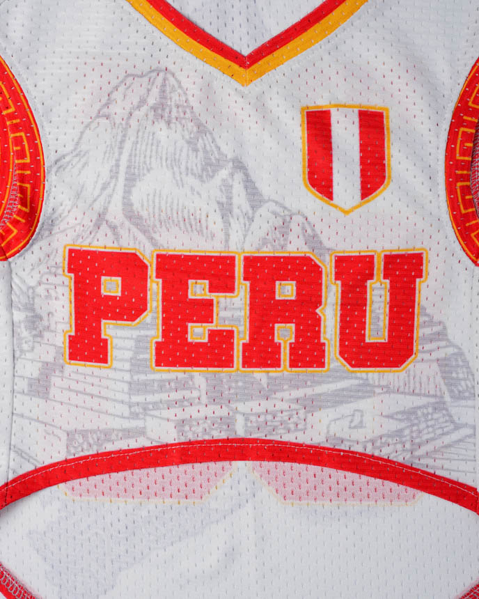 All-over Print Mesh Pet Soccer Jersey (Wide Shoulder)