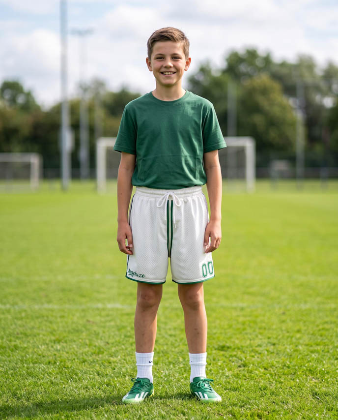 All-over Print Youth Mesh Sports Shorts