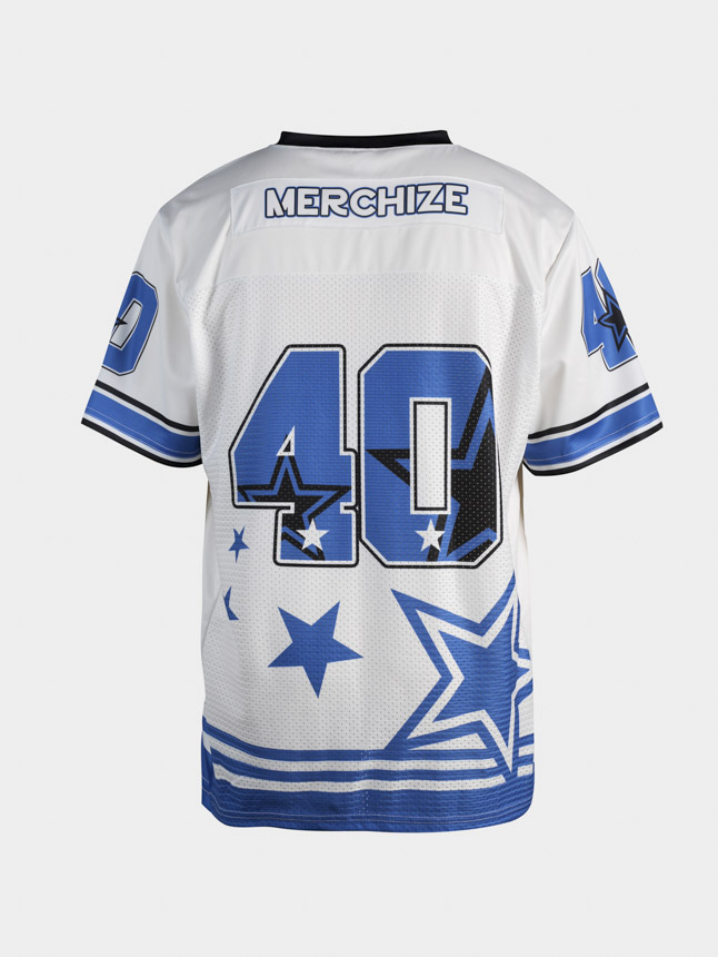 All-over Print Men's Hybrid Mesh V-neck Short Sleeve Jersey With Name Patch