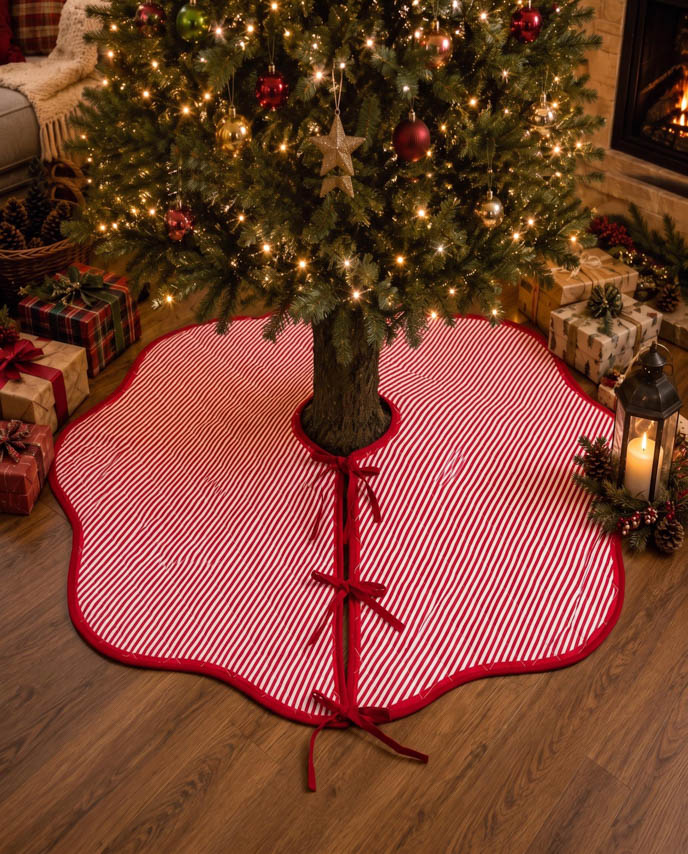 Quilt Christmas Tree Skirt