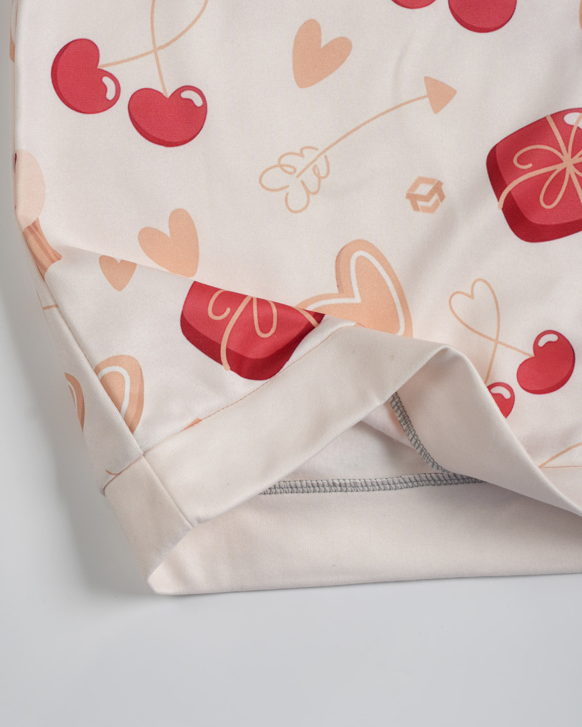 All-over Print Sweatshirt Dress