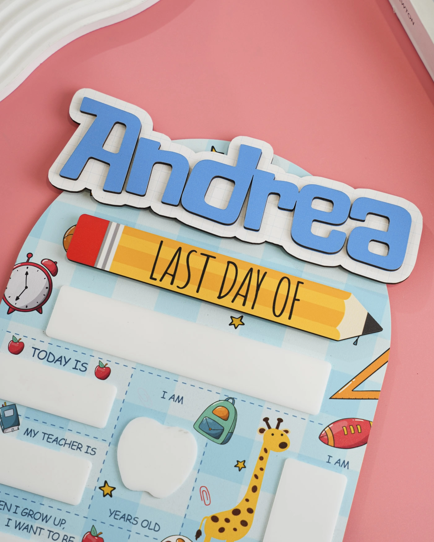 Reusable Wooden Sign (Full set)