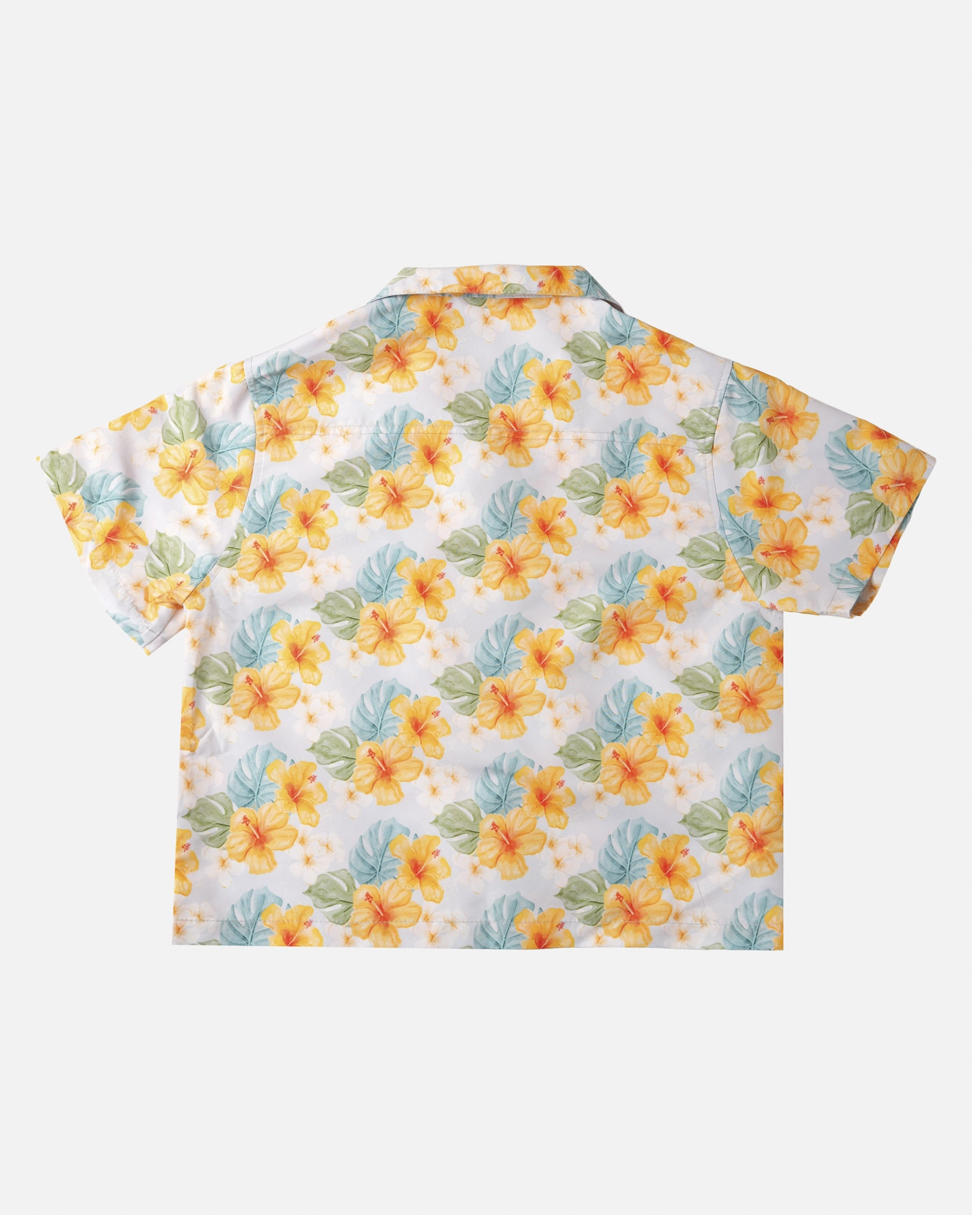 All-over Print Womens' Crop Hawaiian Shirt