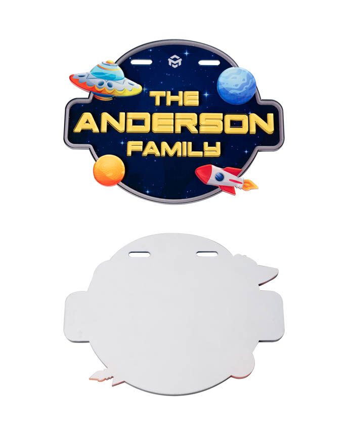 Custom Shape Acrylic Stroller Sign