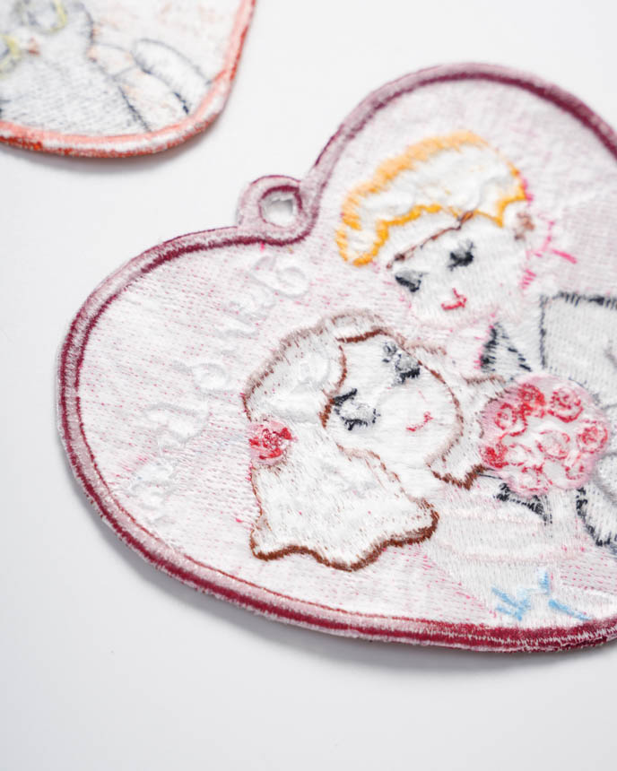 Custom Shape Embroidered Ornament