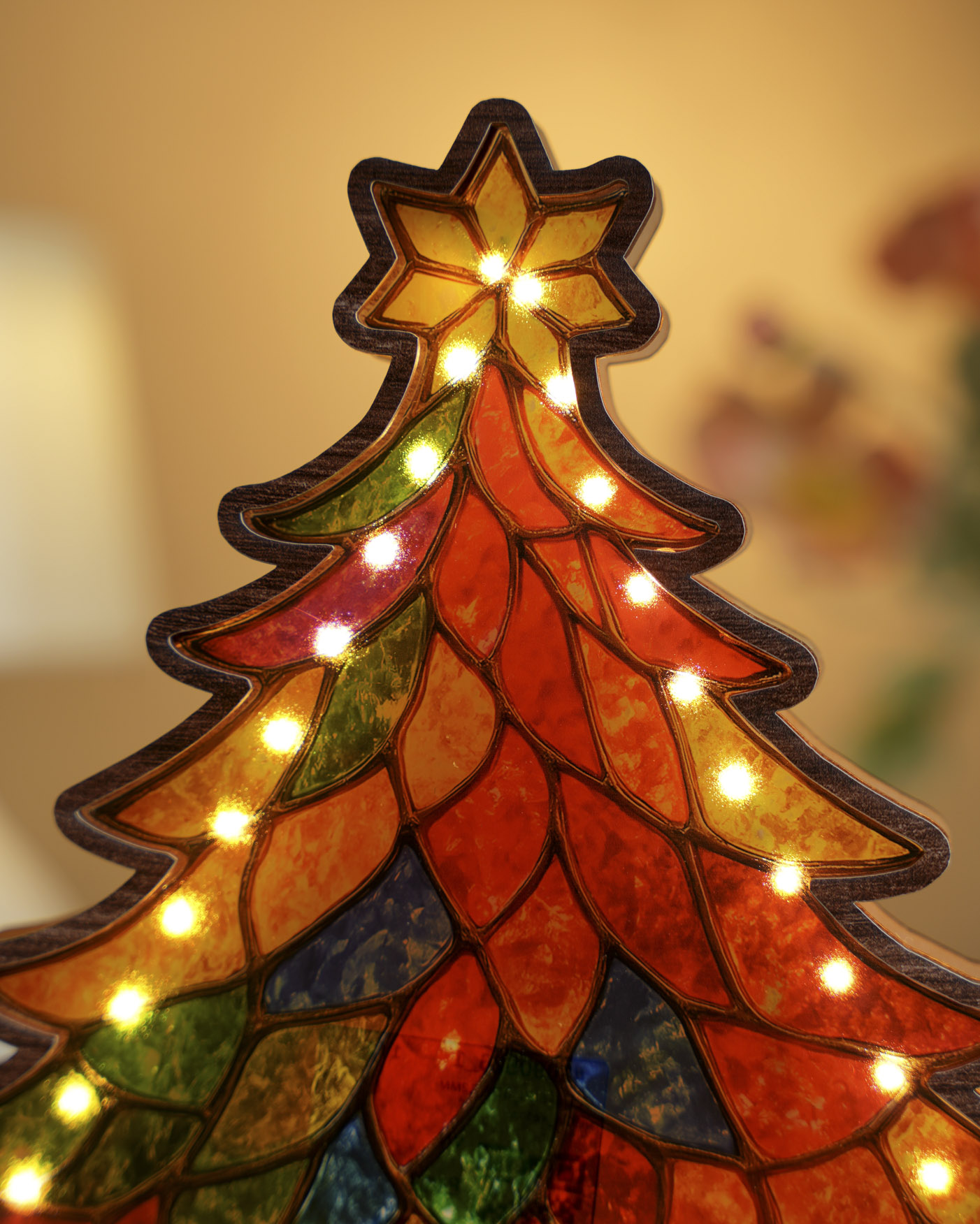 Custom Shape Suncatcher Photo Night Light Box