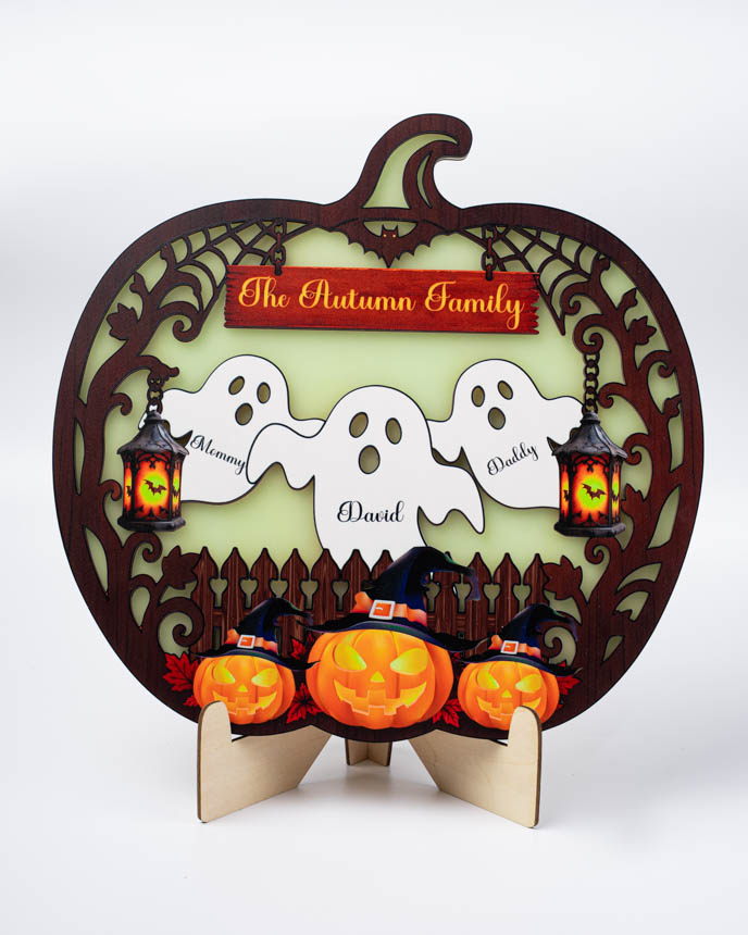 Custom Shape Wood And Luminous Acrylic Sign