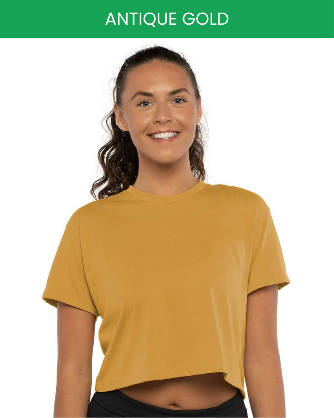 Women's Ideal Crop Top Next Level 1580 (Made in US) - Print on