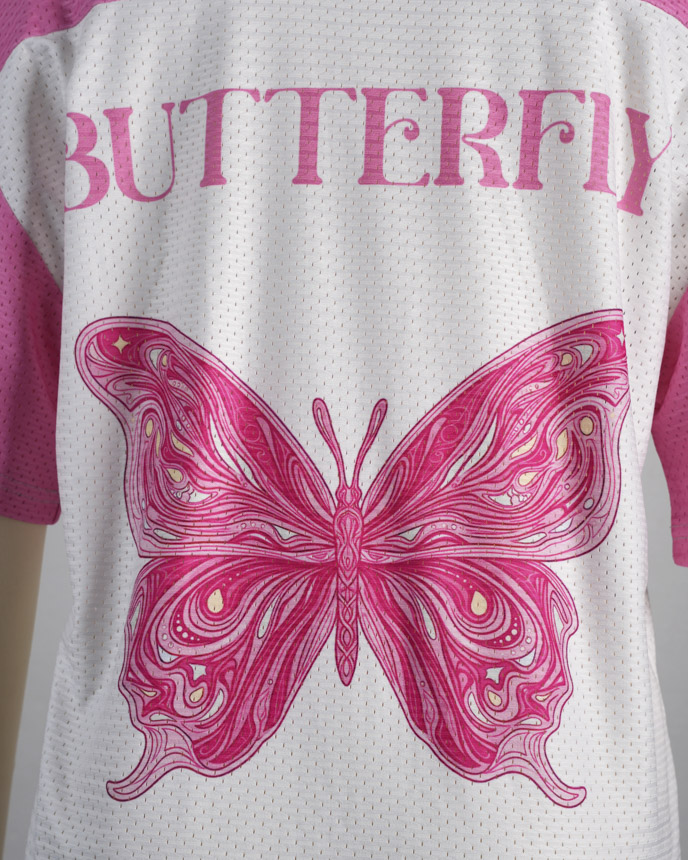 All-over Print Drop Shoulder Mesh Football Jersey