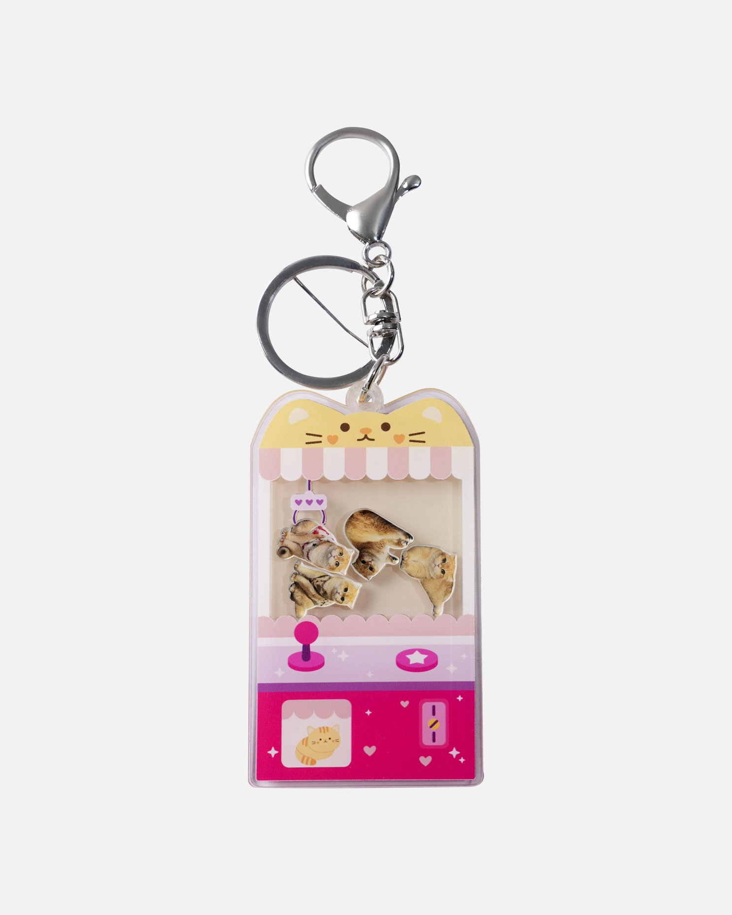 Custom Shape Shaker Keychain