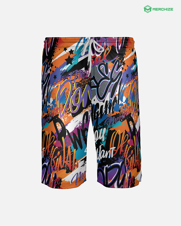 Custom All-over Print Sports Shorts - Merchize