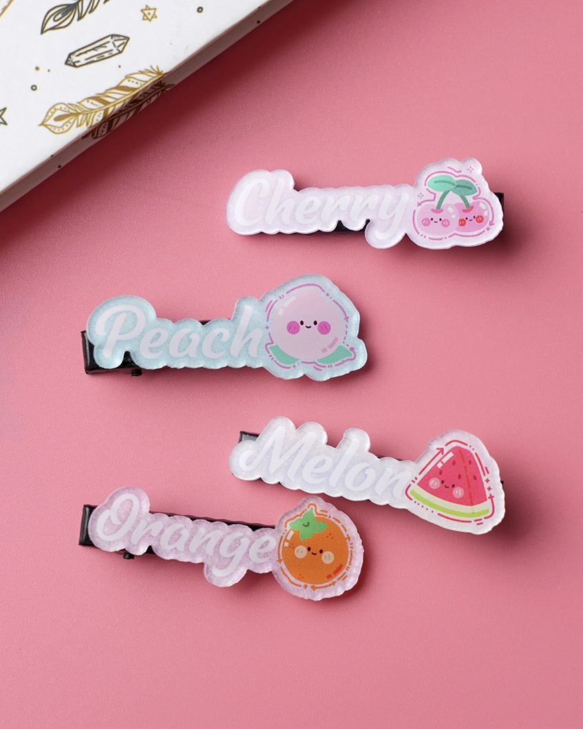 Custom Shape Acrylic Hair Clip