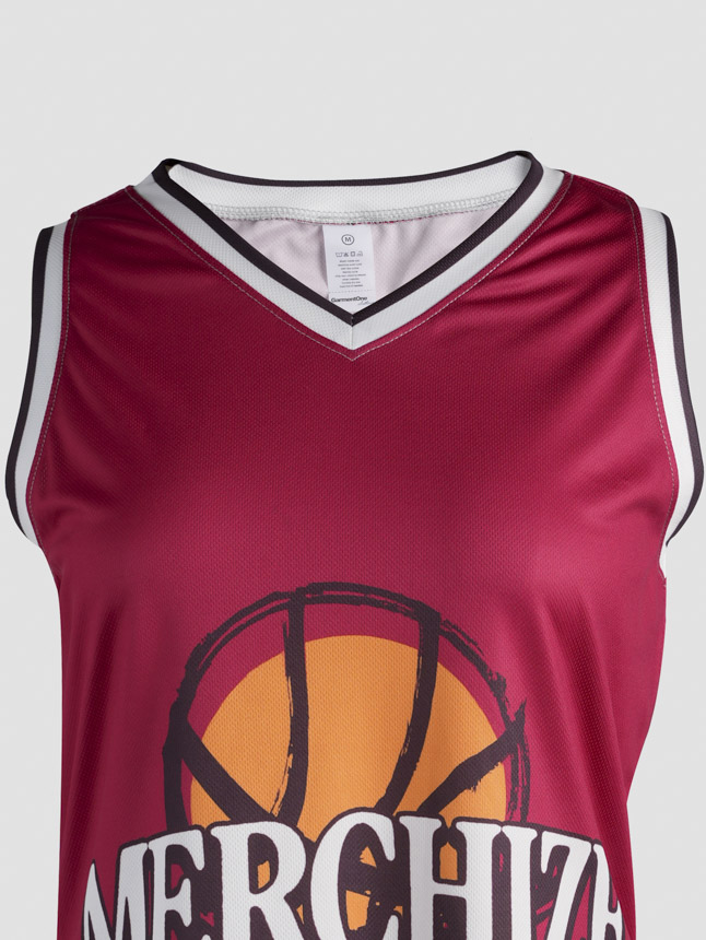 All-over Print Basketball Jersey Dress 