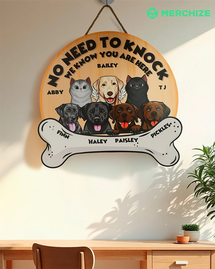 Custom Shape Wood Sign