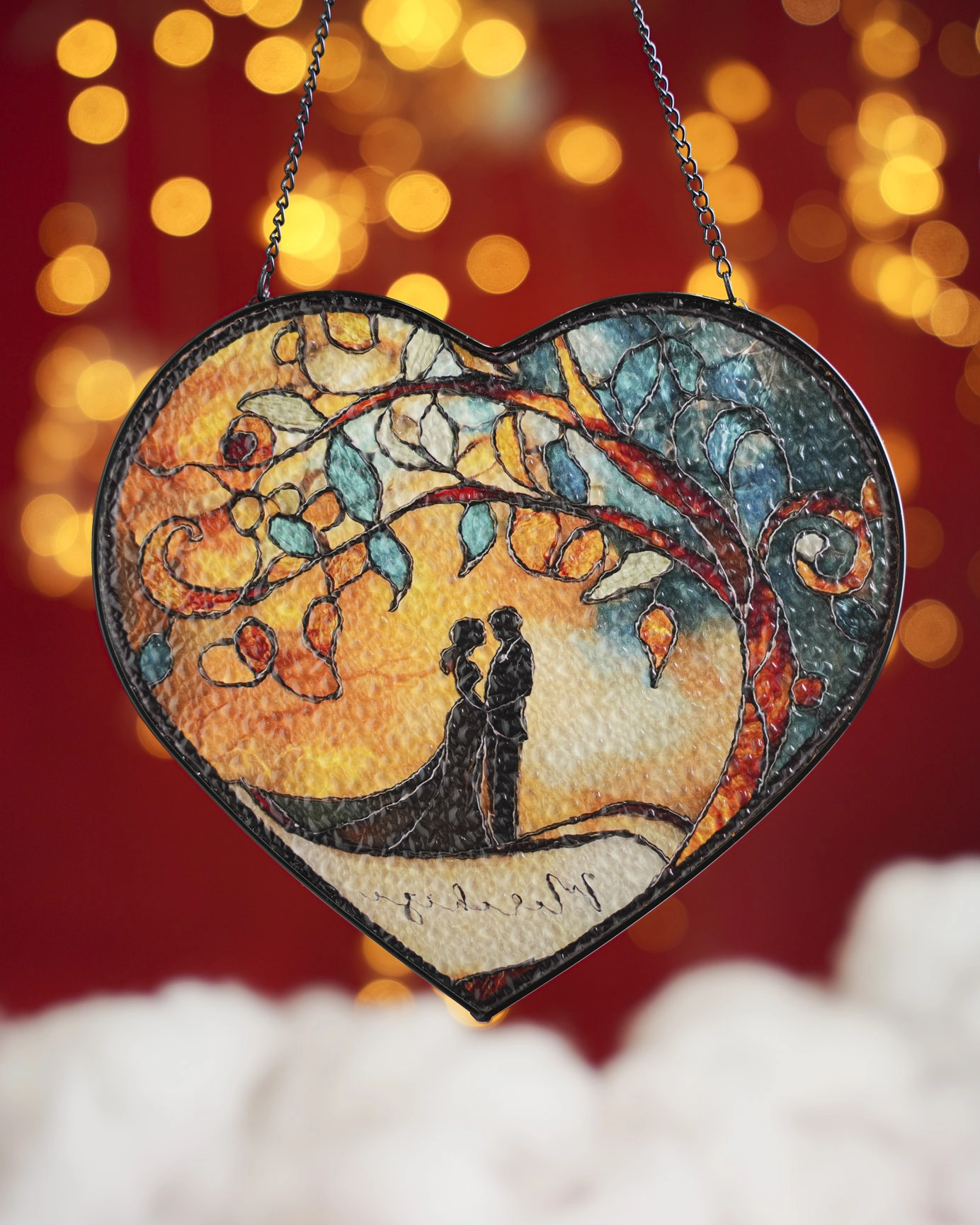 Stained Glass Suncatcher for Window Hanging