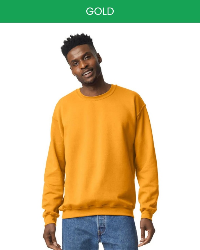 Yellow crew online sweatshirt