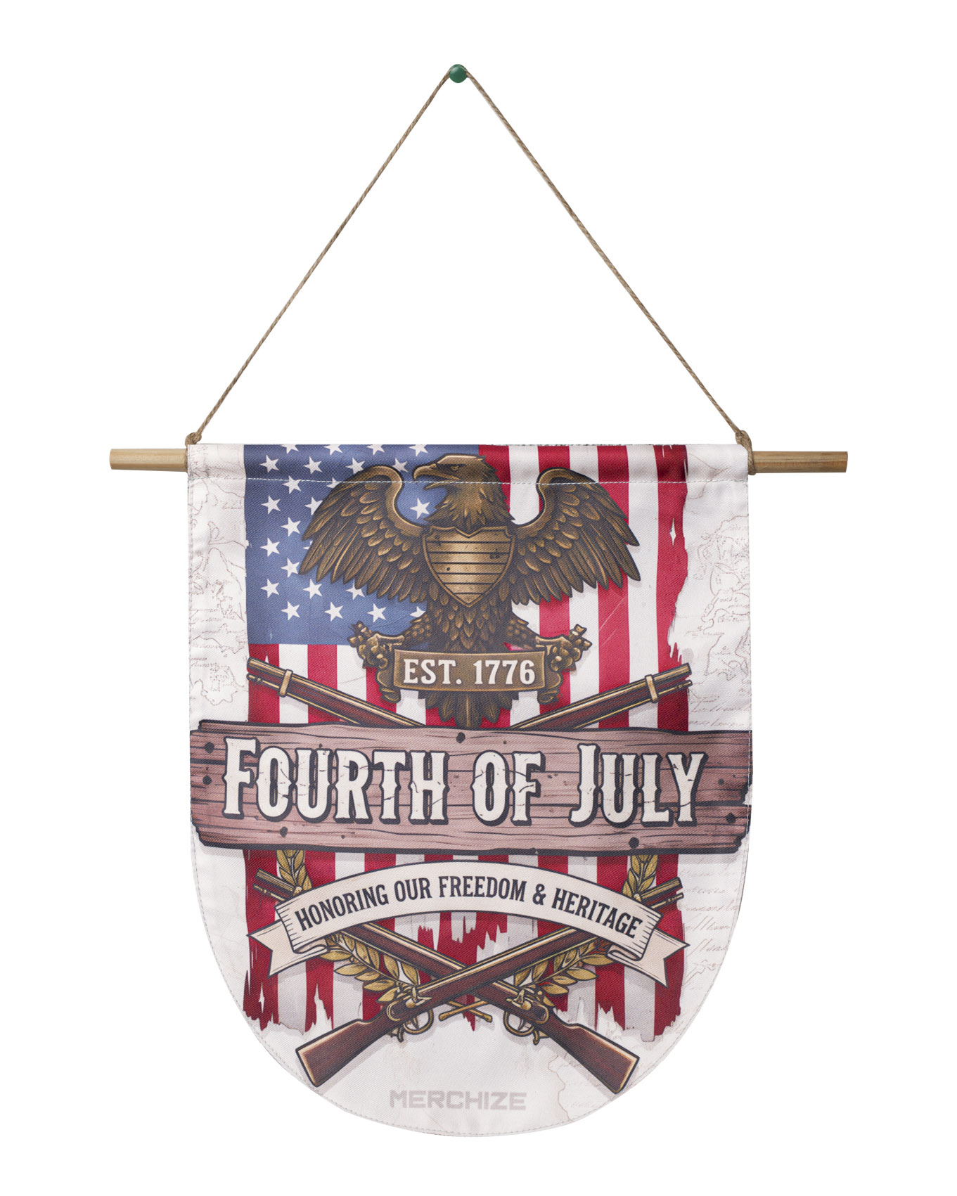 Hanging Pennant Banner 