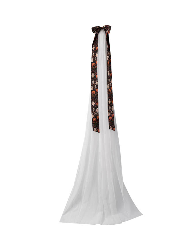 Satin Bow Veil