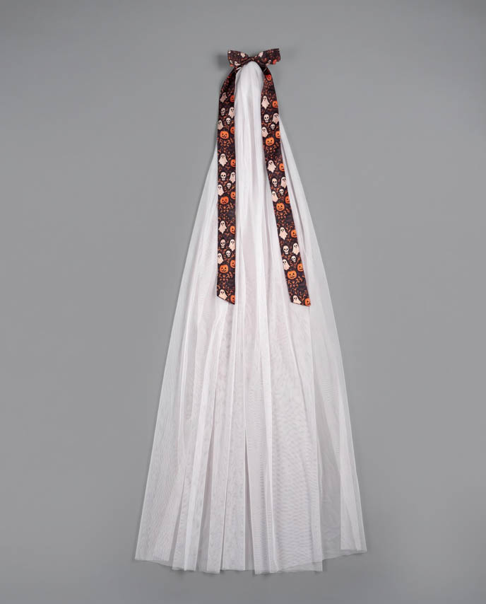 Satin Bow Veil