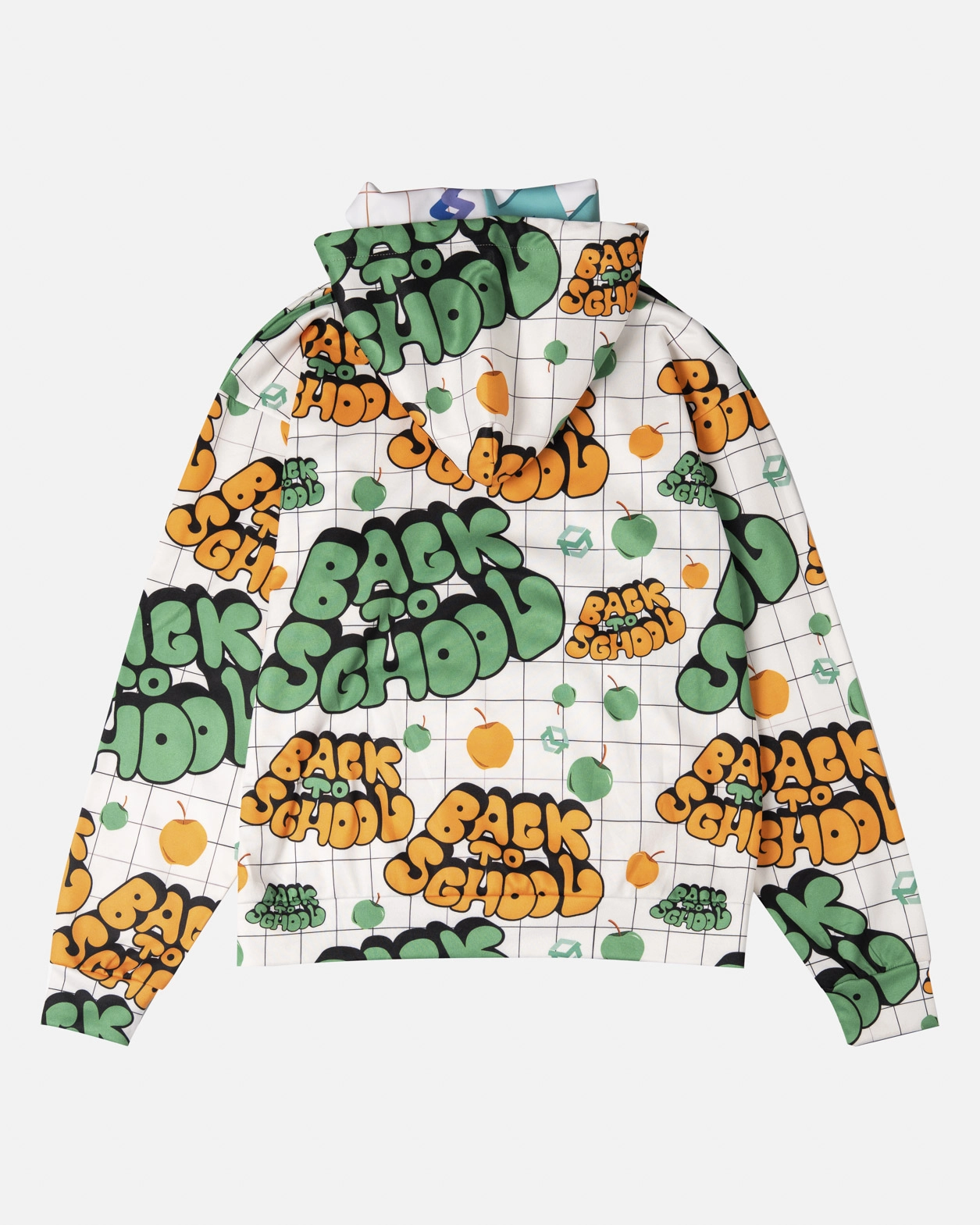 All-over Print Gaiter Hoodie (Lightweight)