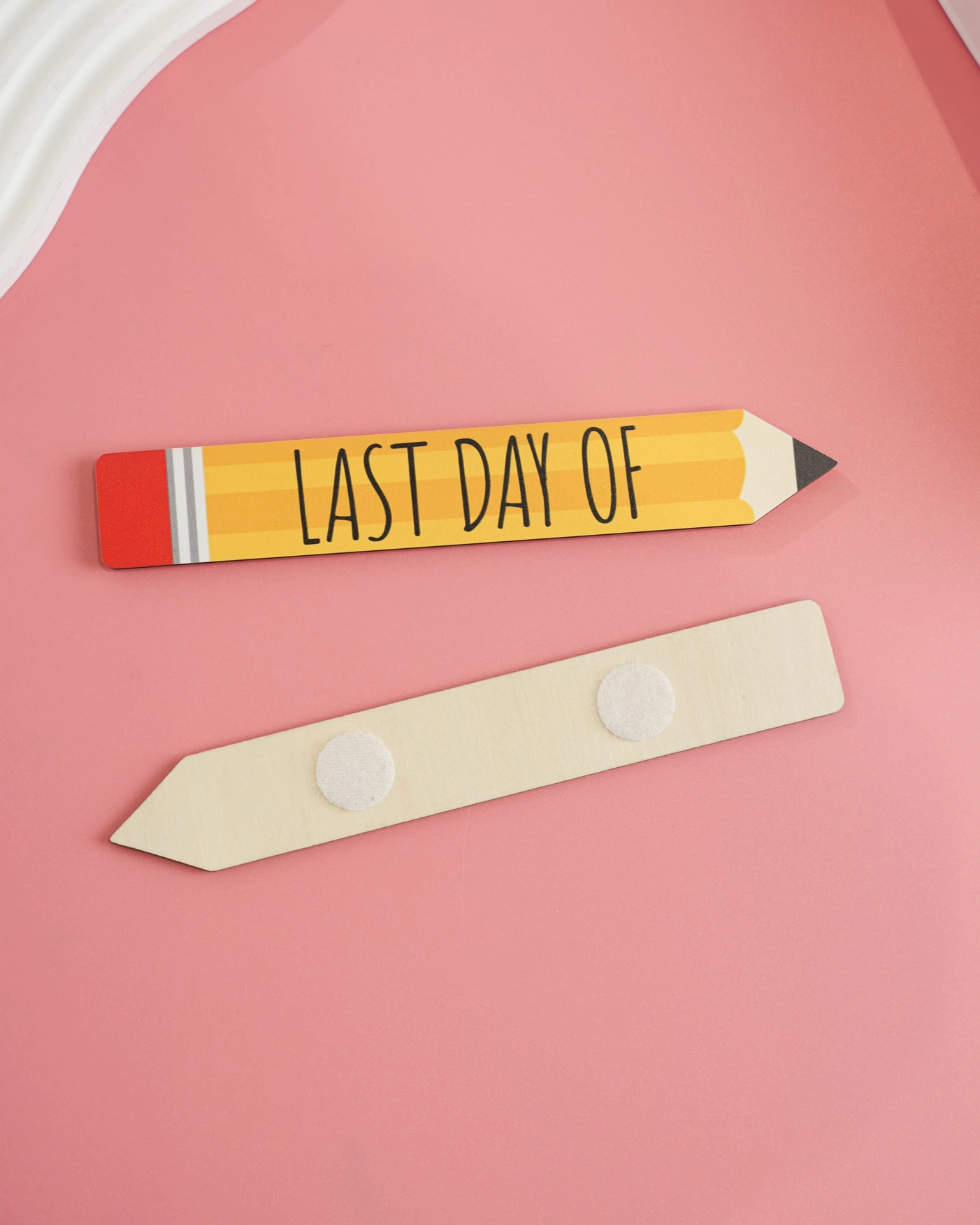 1 Layer Attachable Wooden Tag