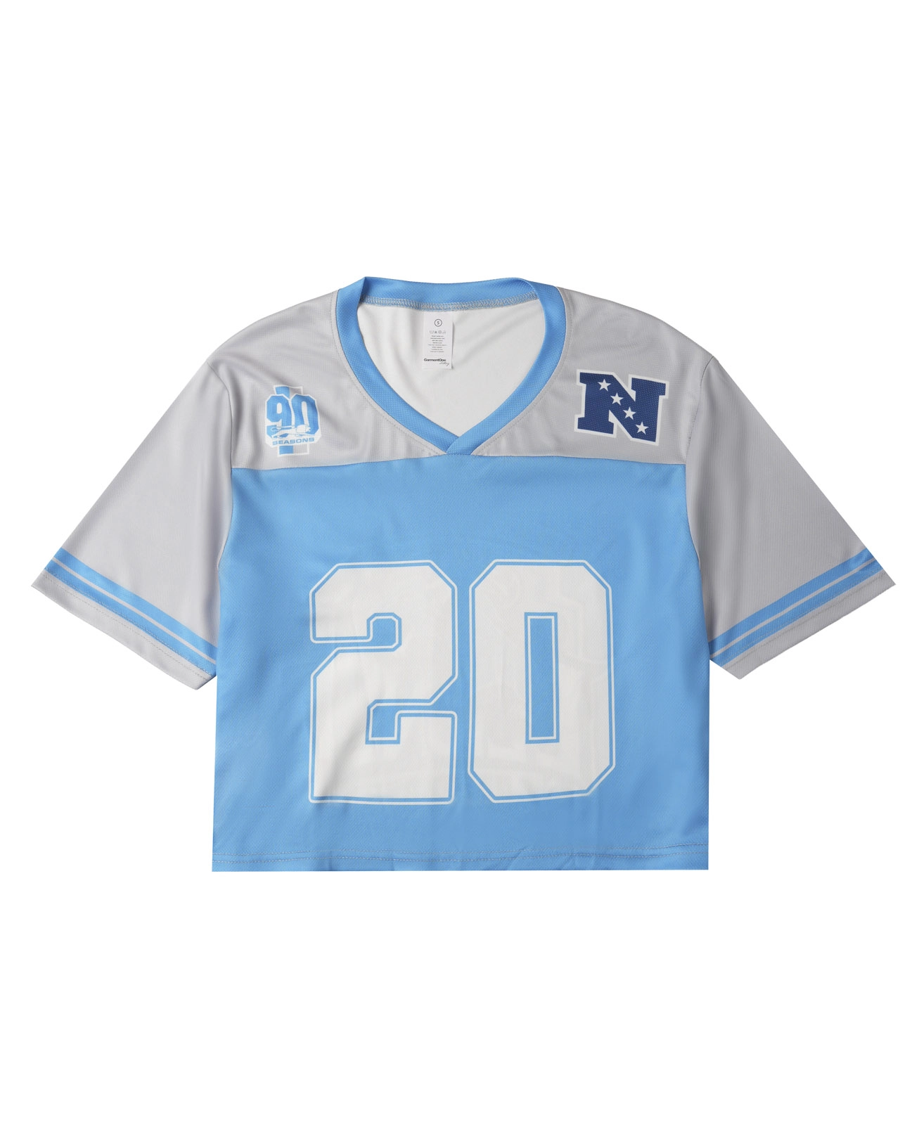 All-over Print Crop Top Football Jersey