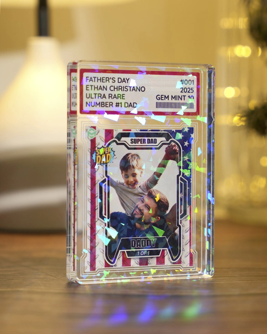 Hologram Acrylic Plaque (without stand) 0.6 IN