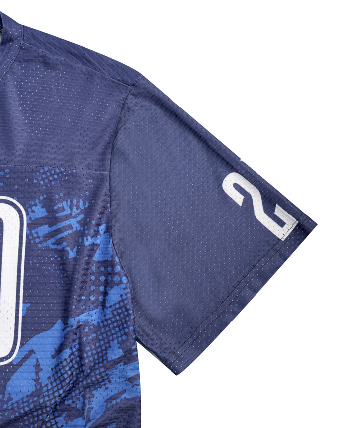 All-over Print Mesh Football Jersey
