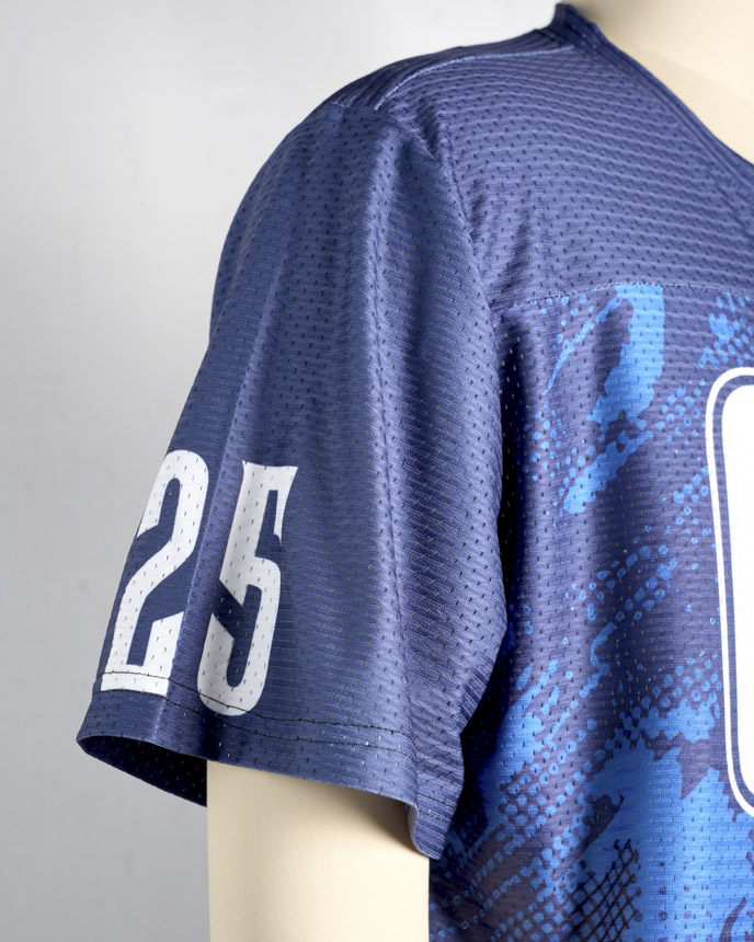 All-over Print Mesh Football Jersey