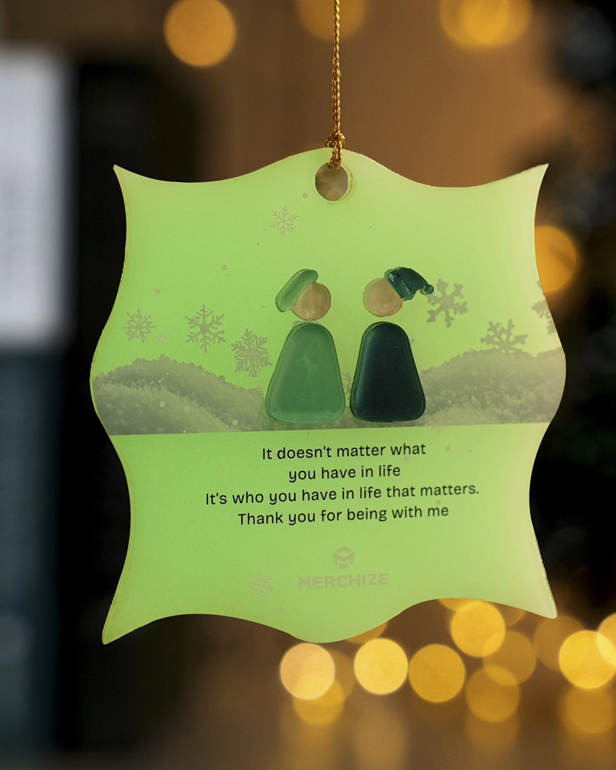 Custom Shape Acrylic And Luminous Acrylic Ornament