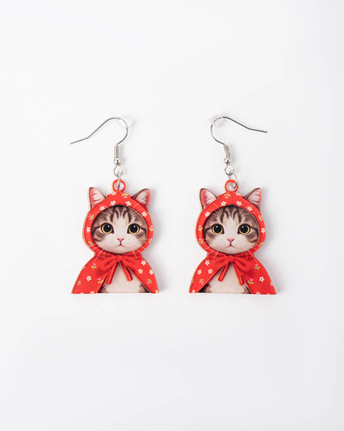 Custom Shape Acrylic Earrings 