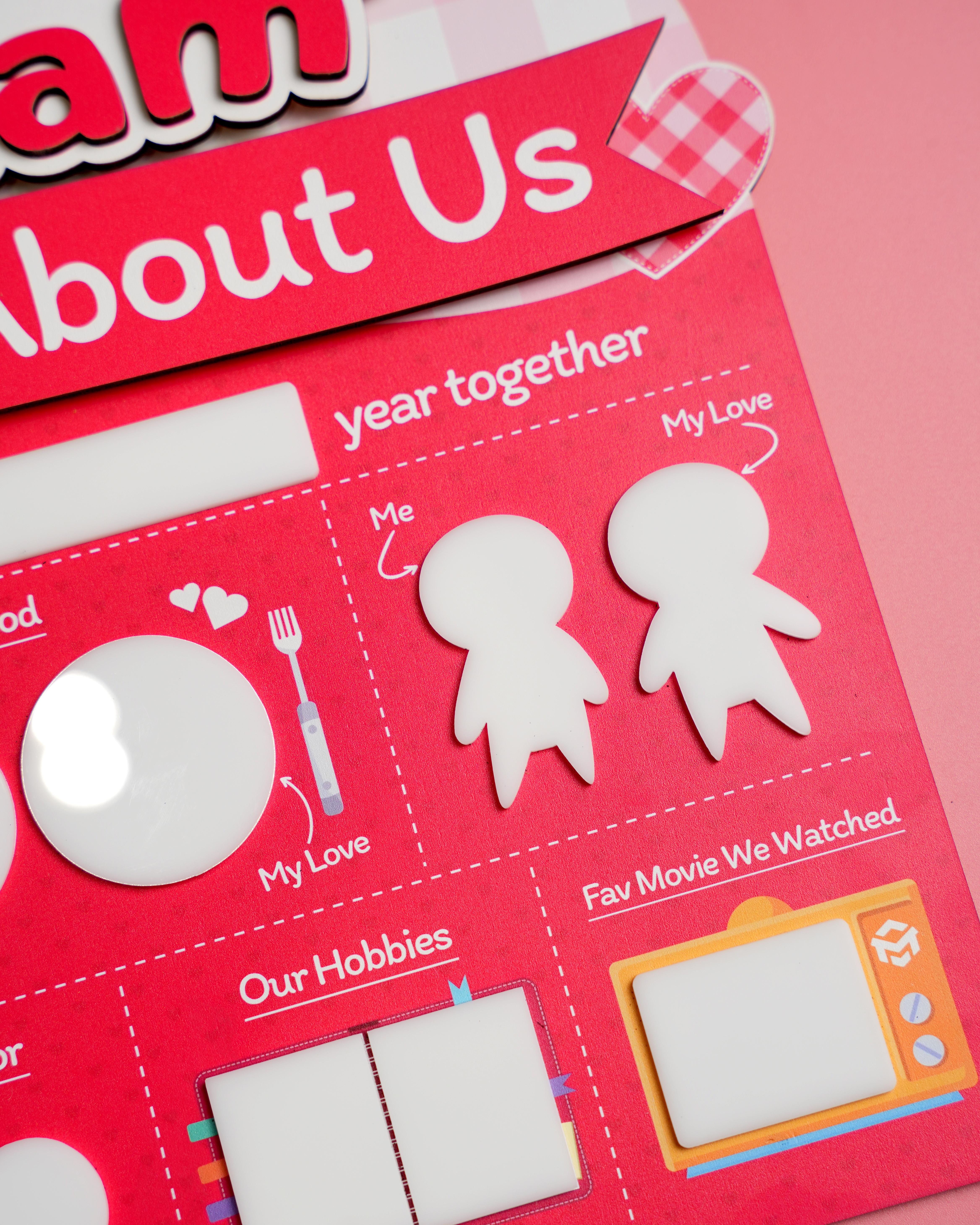 Reusable Wooden Sign (Full set)