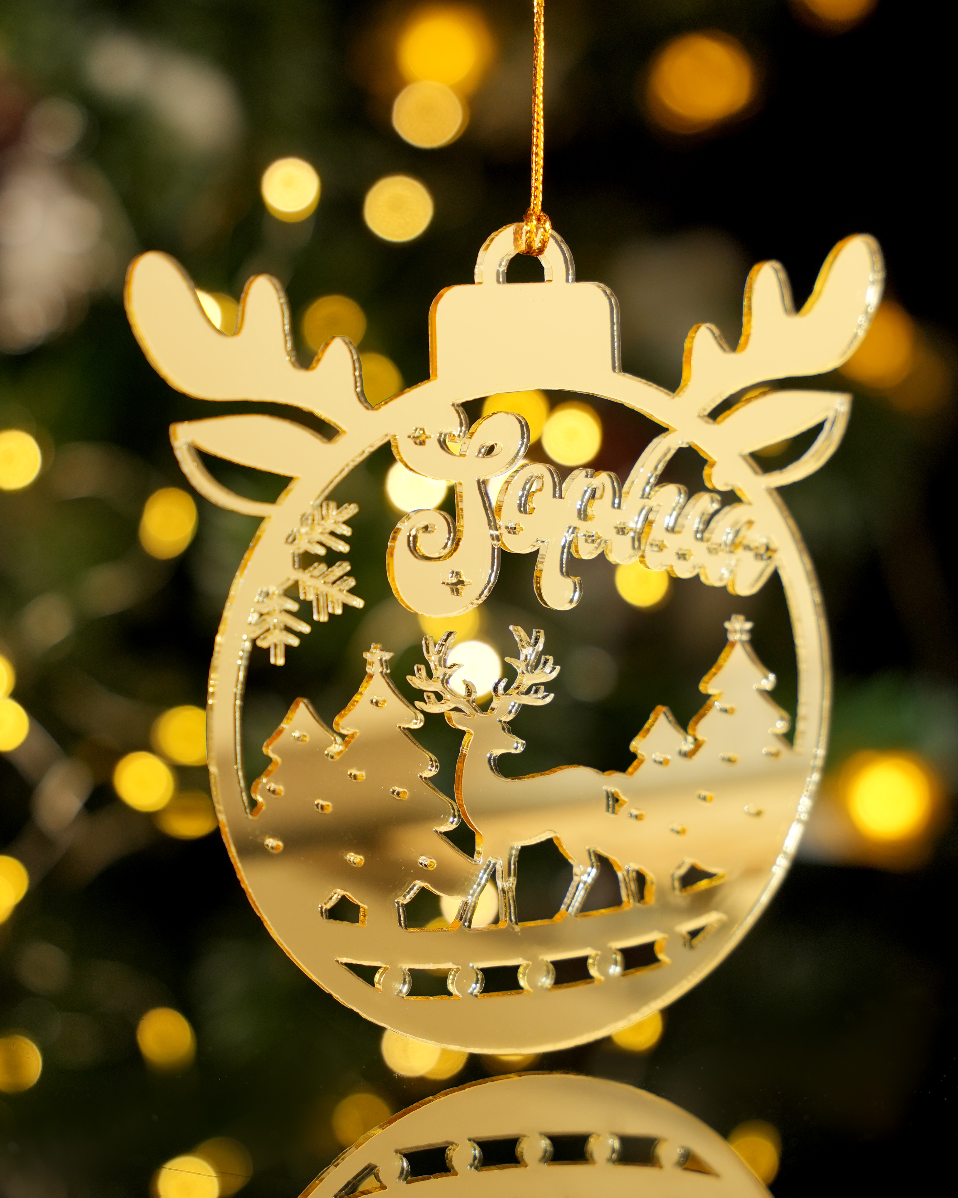 Acrylic Mirror Ornament