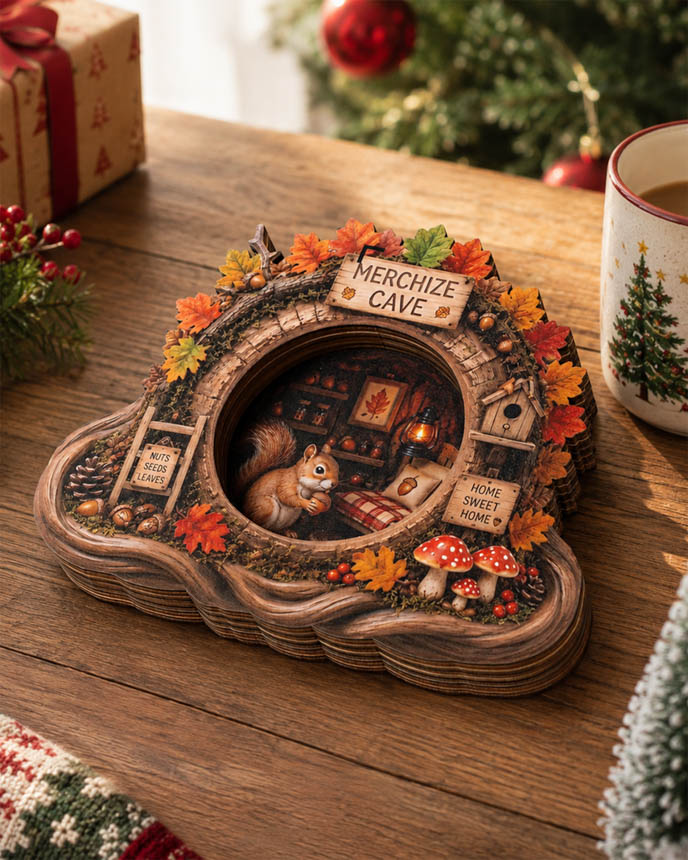 Custom Shape 5-Layer Wooden Block