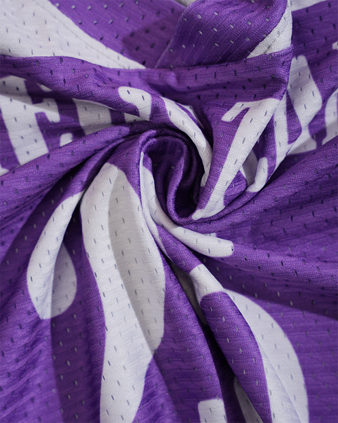 All-over Print Mesh Crop Top Football Jersey