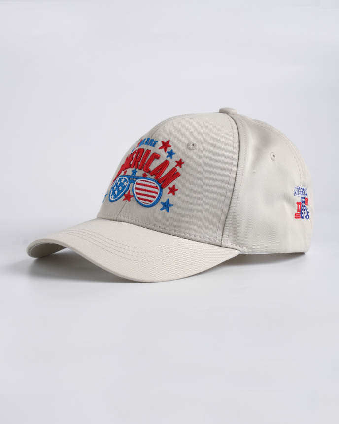 Flat and 3D Puff Embroidered Cap  
