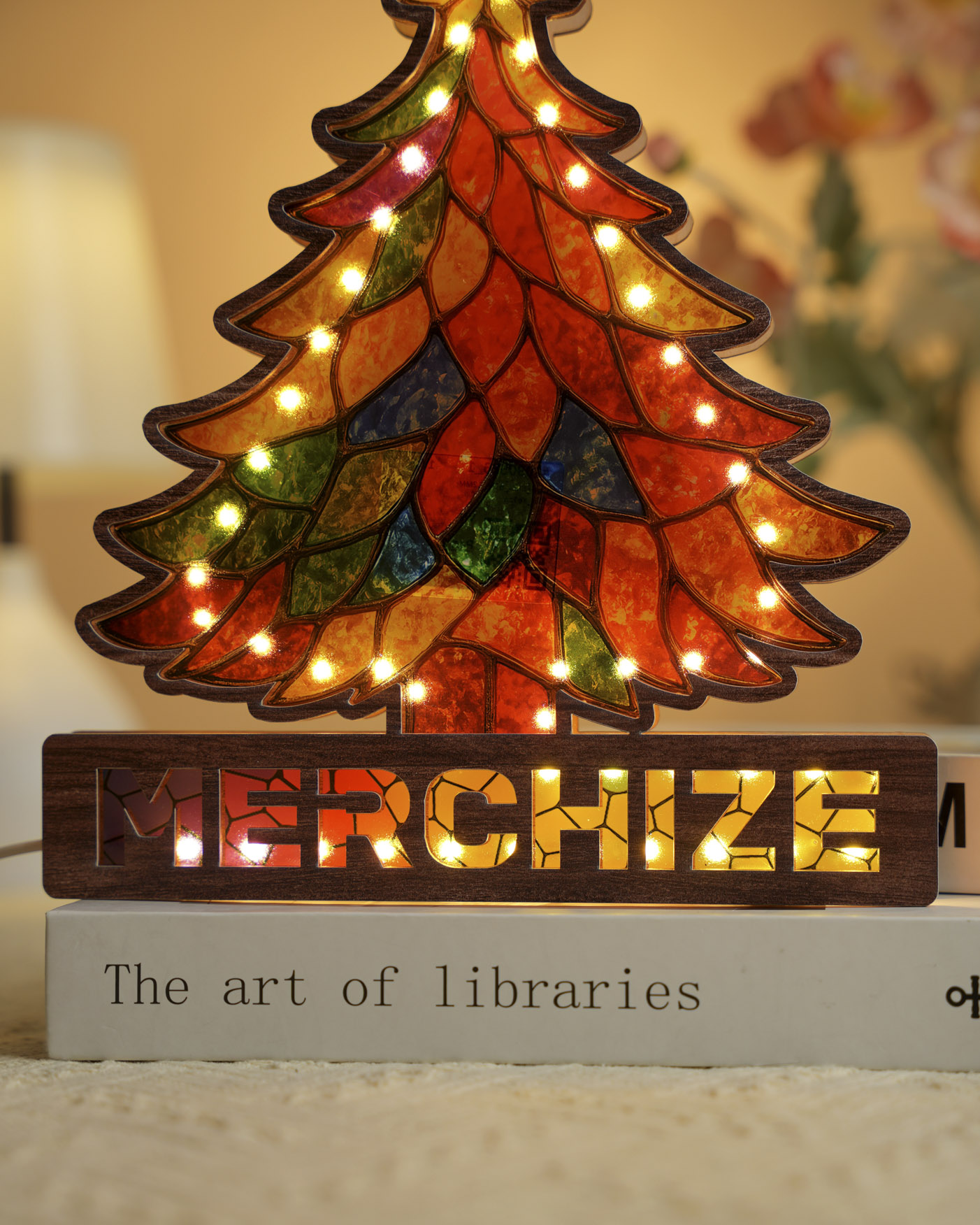 Custom Shape Suncatcher Photo Night Light Box