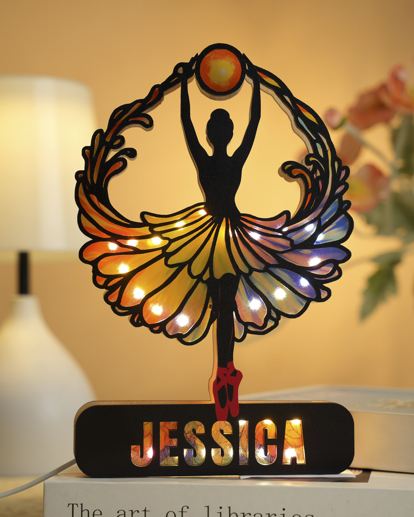 Custom Shape Suncatcher Photo Night Light Box