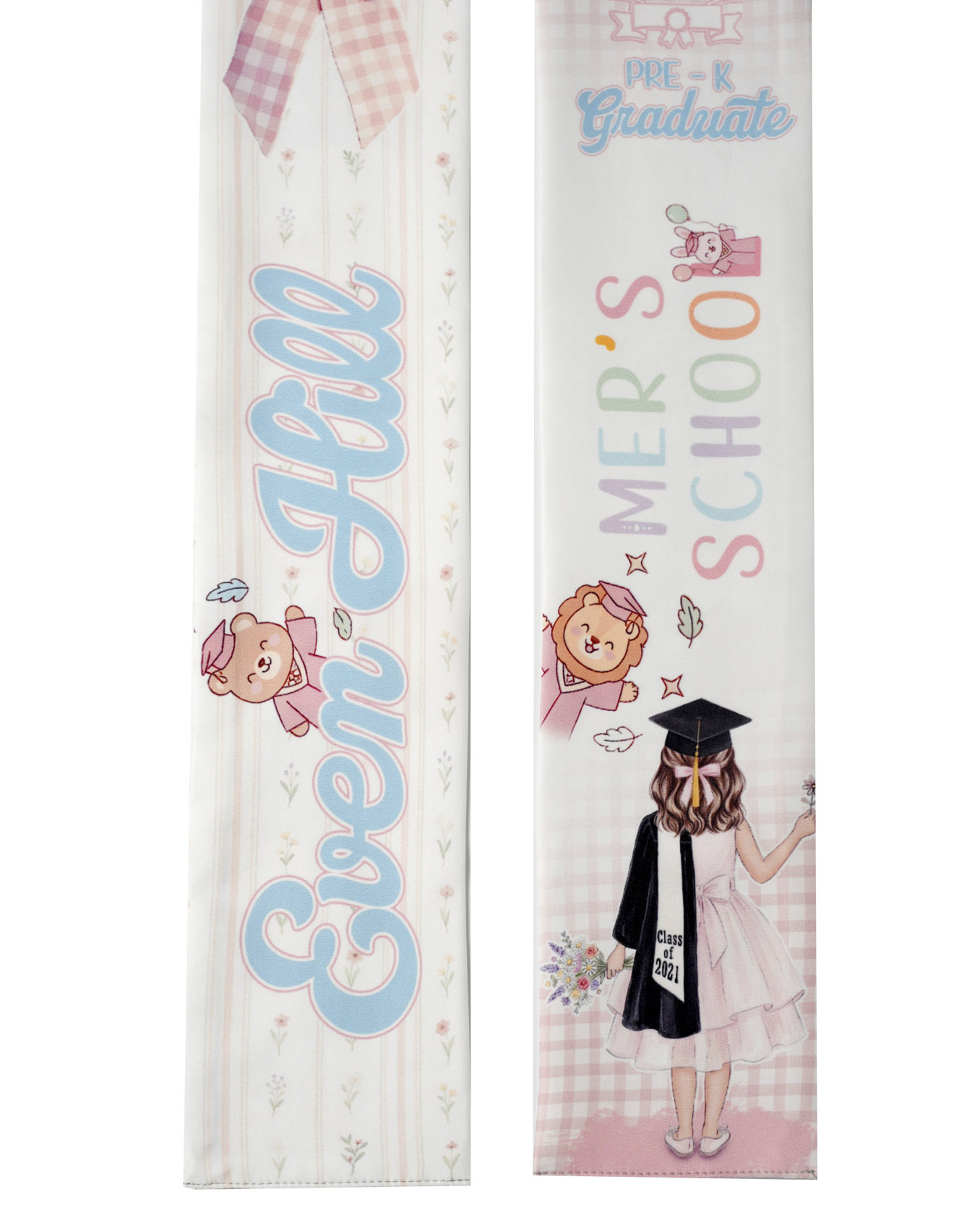 Kid Satin Graduation Stole