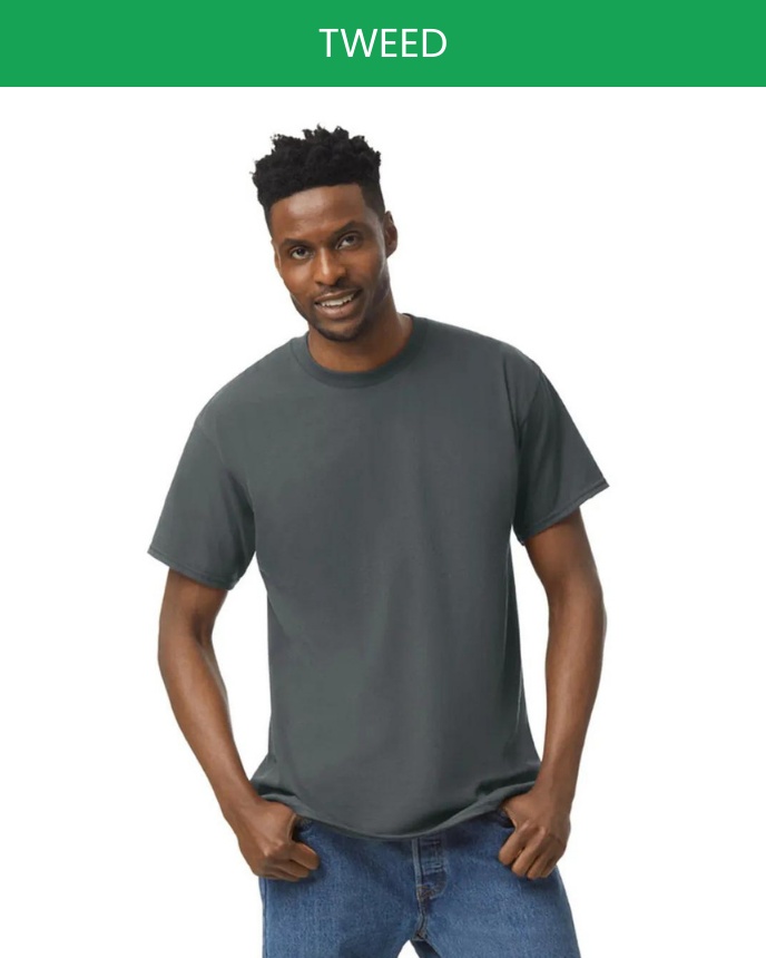 Gildan charcoal gray t shirt sale