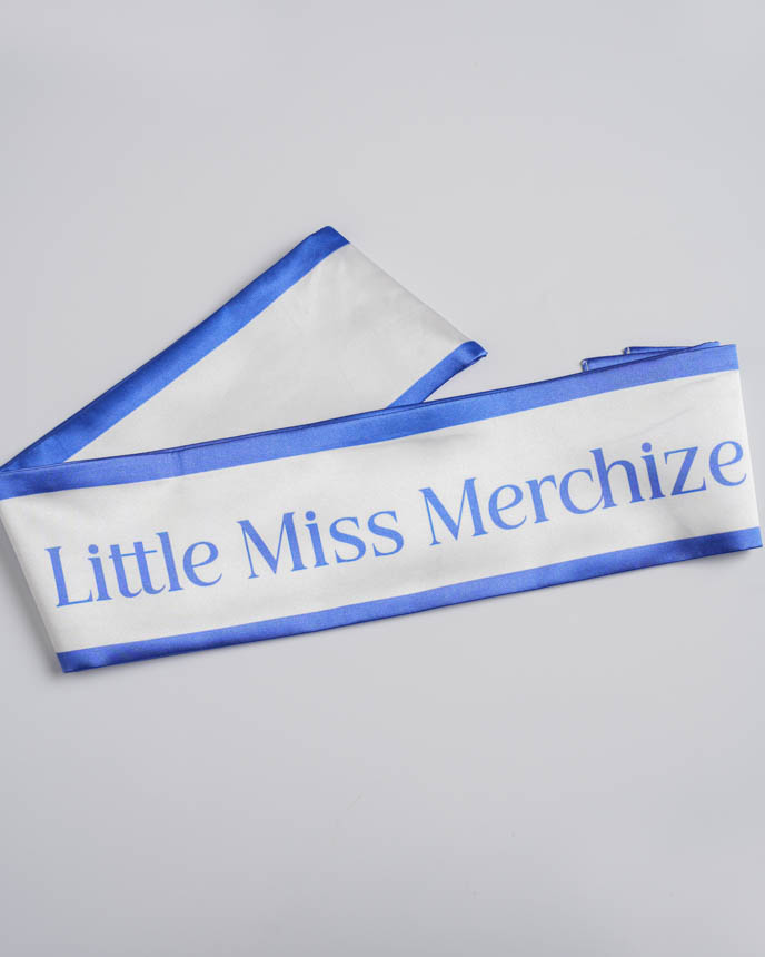 Satin Pageant Sash