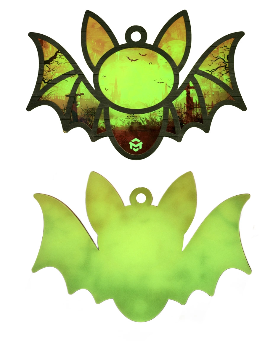 Custom Shape Luminous Suncatcher Ornament