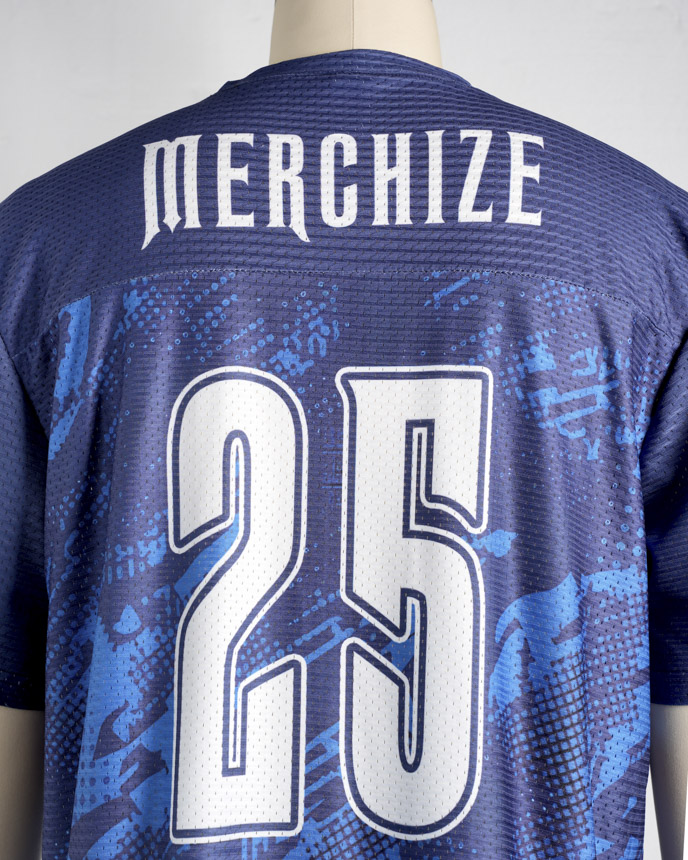 All-over Print Mesh Football Jersey