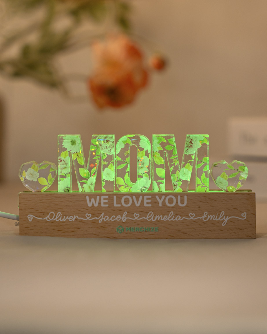 Hologram Name Night Light