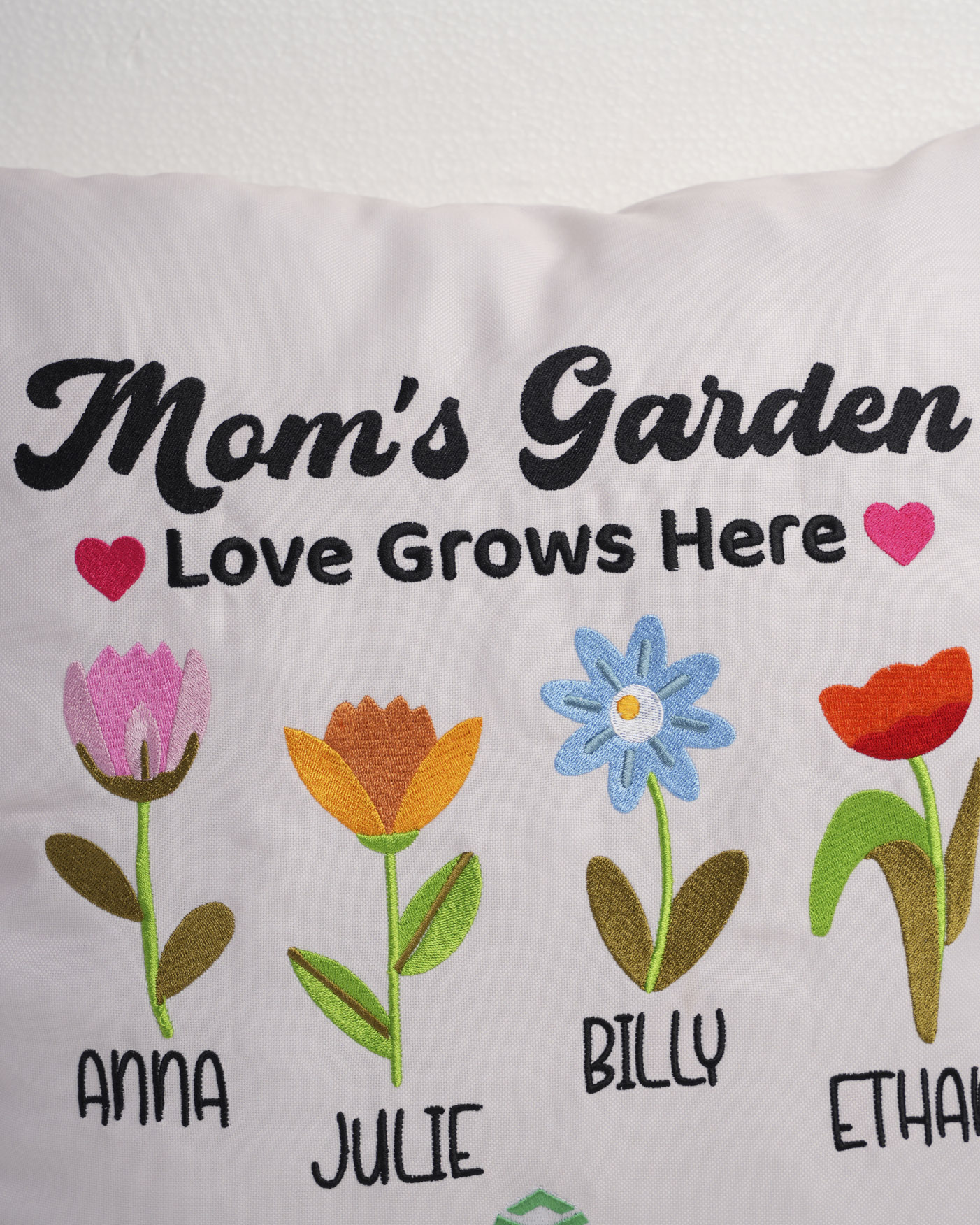 Embroidered Pillow Case