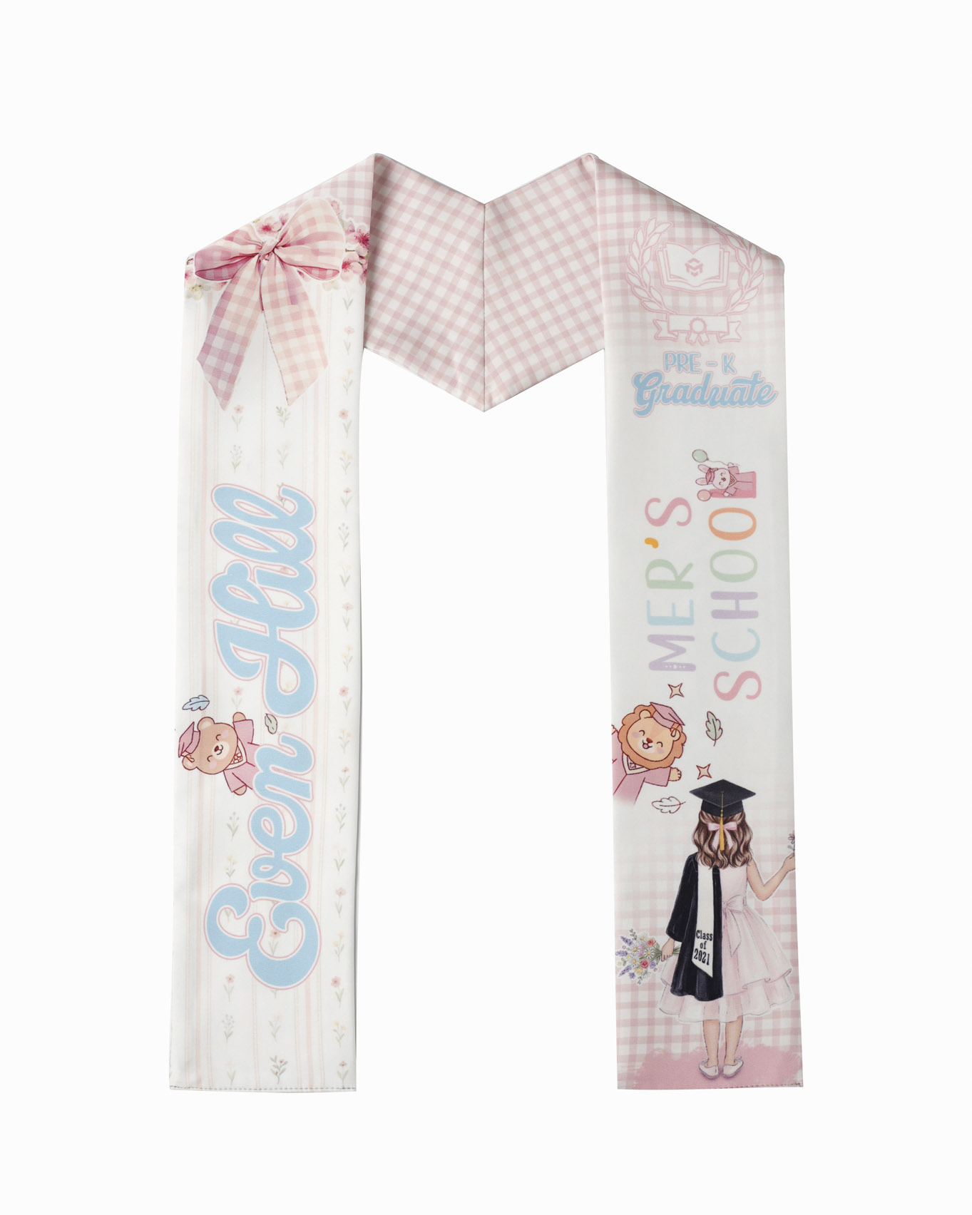 Kid Satin Graduation Stole