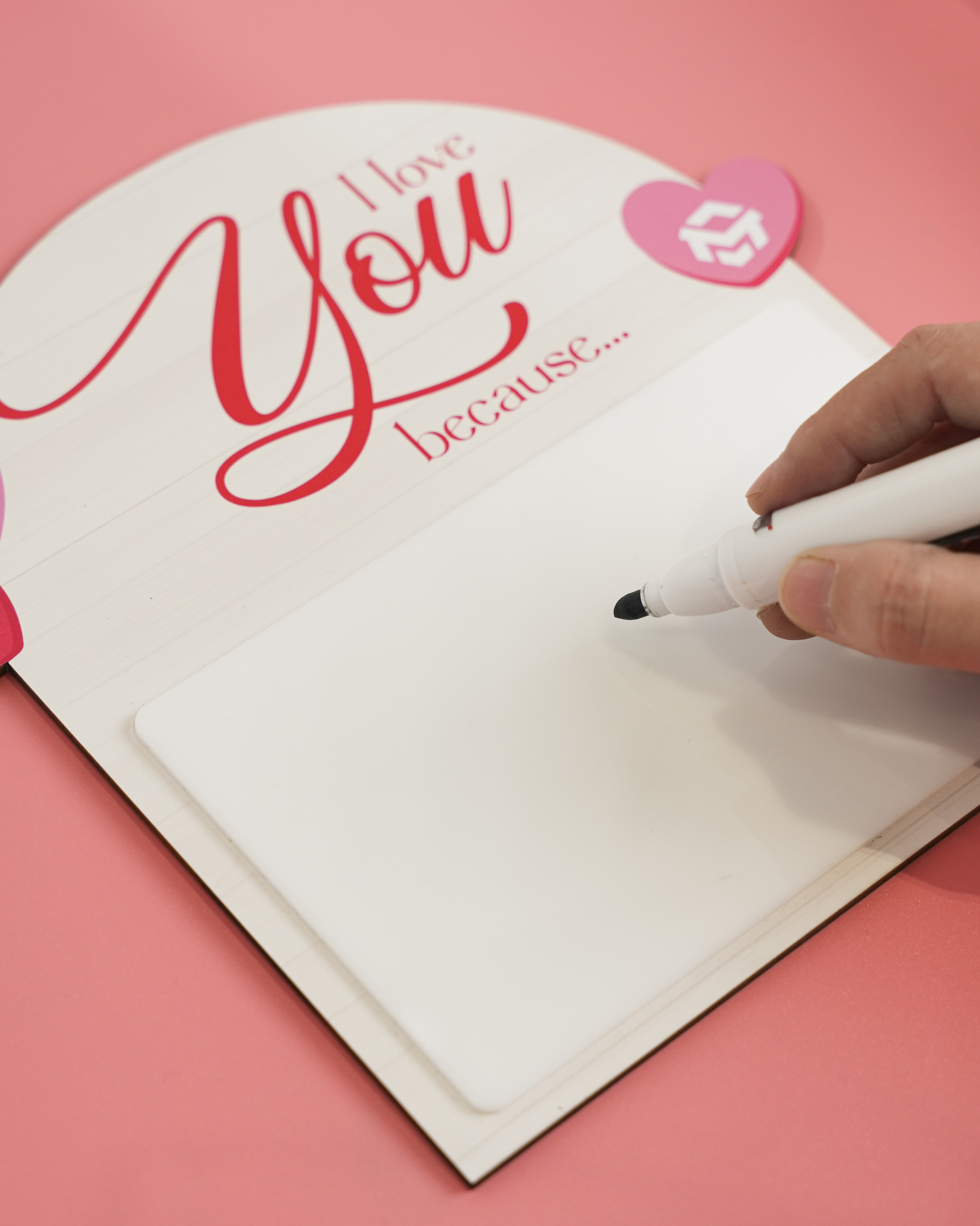 Custom Shape Reusable Wooden Sign