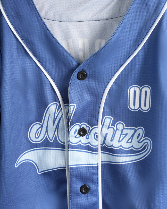 All-over Print Youth Crop Top Baseball Jersey
